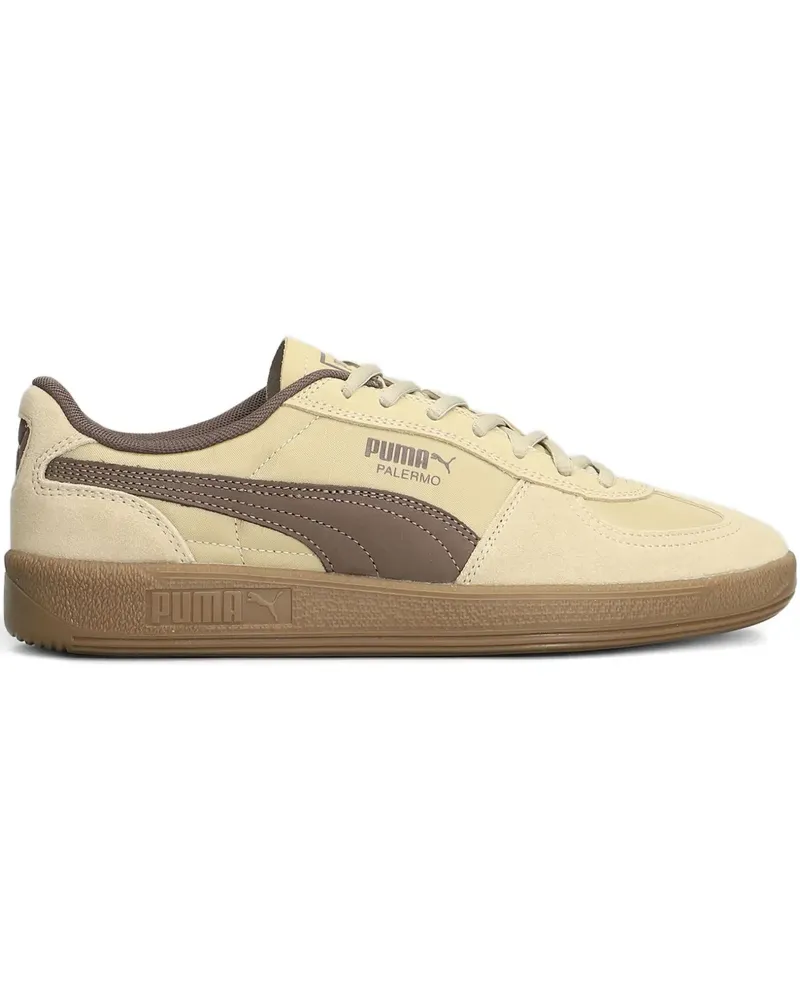 Puma Palermo Sneakers mit Wildledereinsätzen - Nude Nude