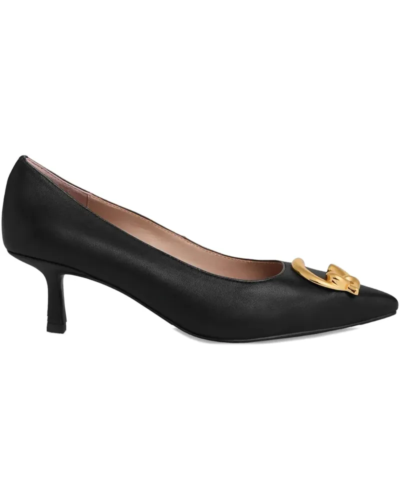 Coccinelle C-me pointed-toe heeled pumps - Schwarz Schwarz