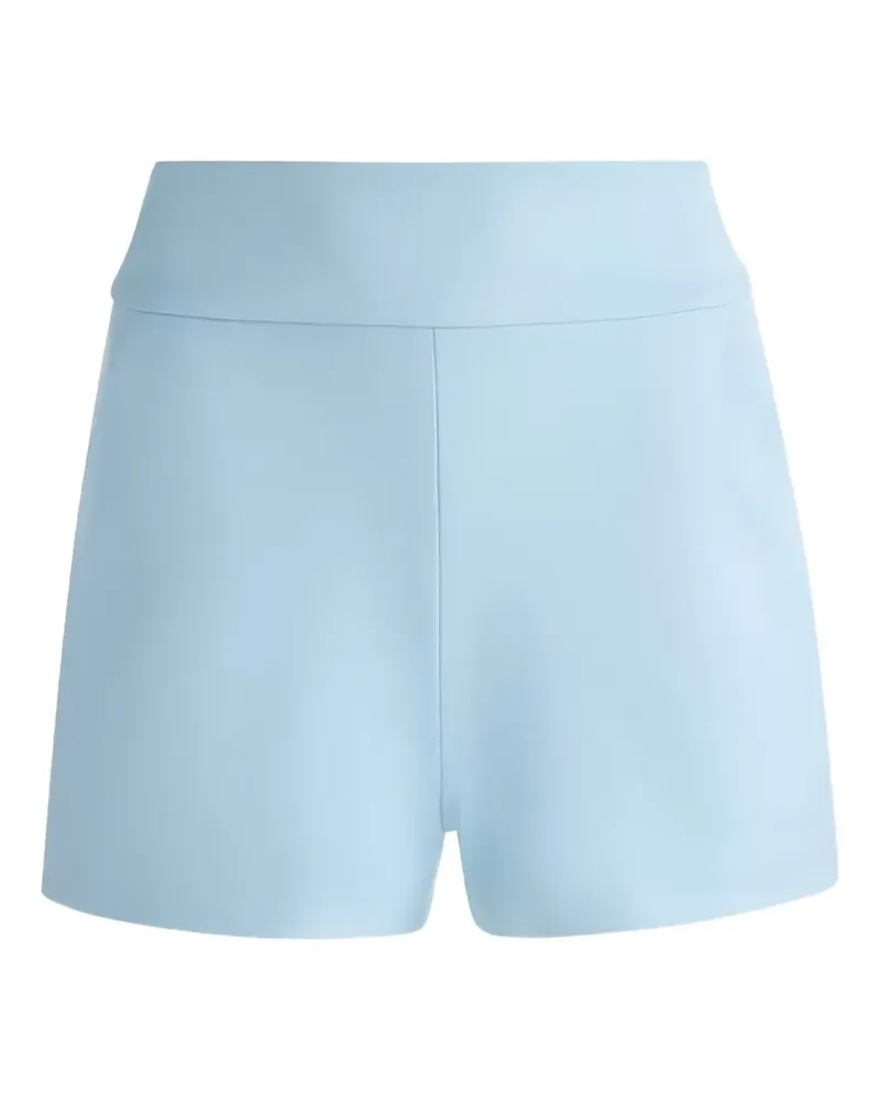 Alice + Olivia Donald Shorts mit hohem Bund - Blau Blau