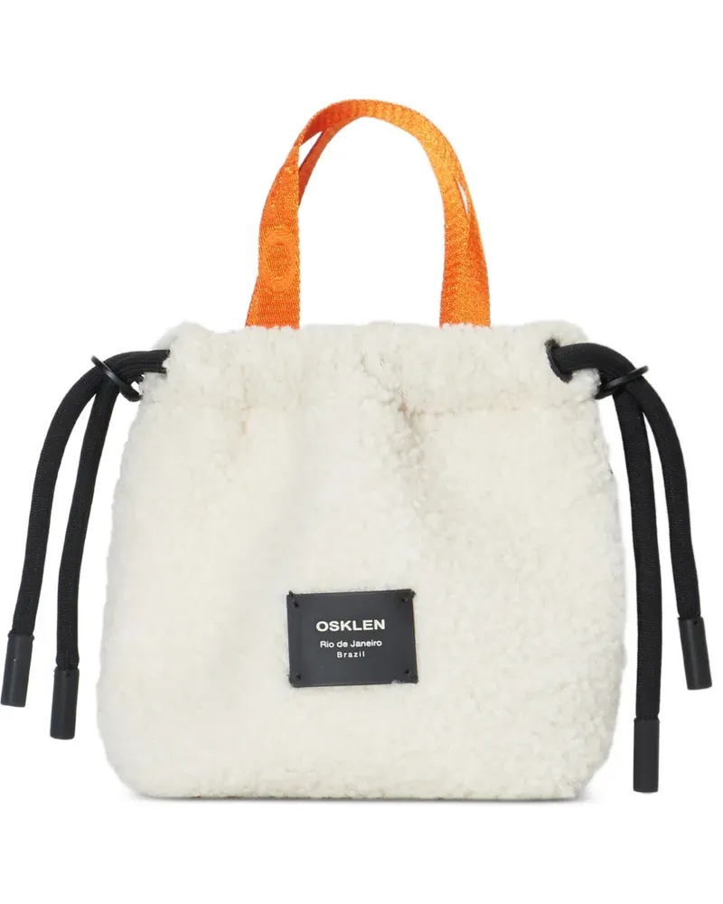 Osklen Beuteltasche mit Kordelzug - Weiß Weiß