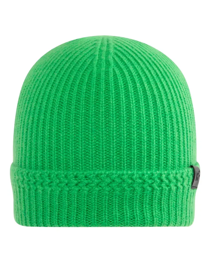 Tom Ford ribbed cashmere beanie hat - Grün Grün