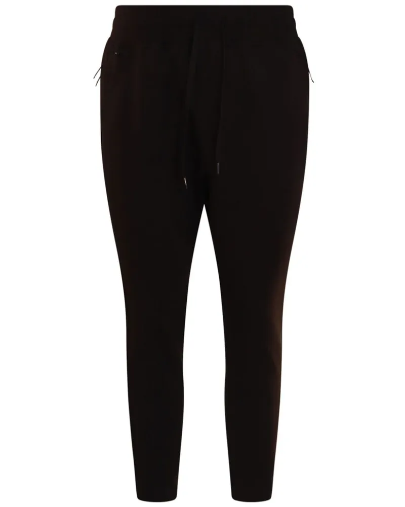 C.P. Company Jogginghose mit Logo-Applikation - Schwarz Schwarz