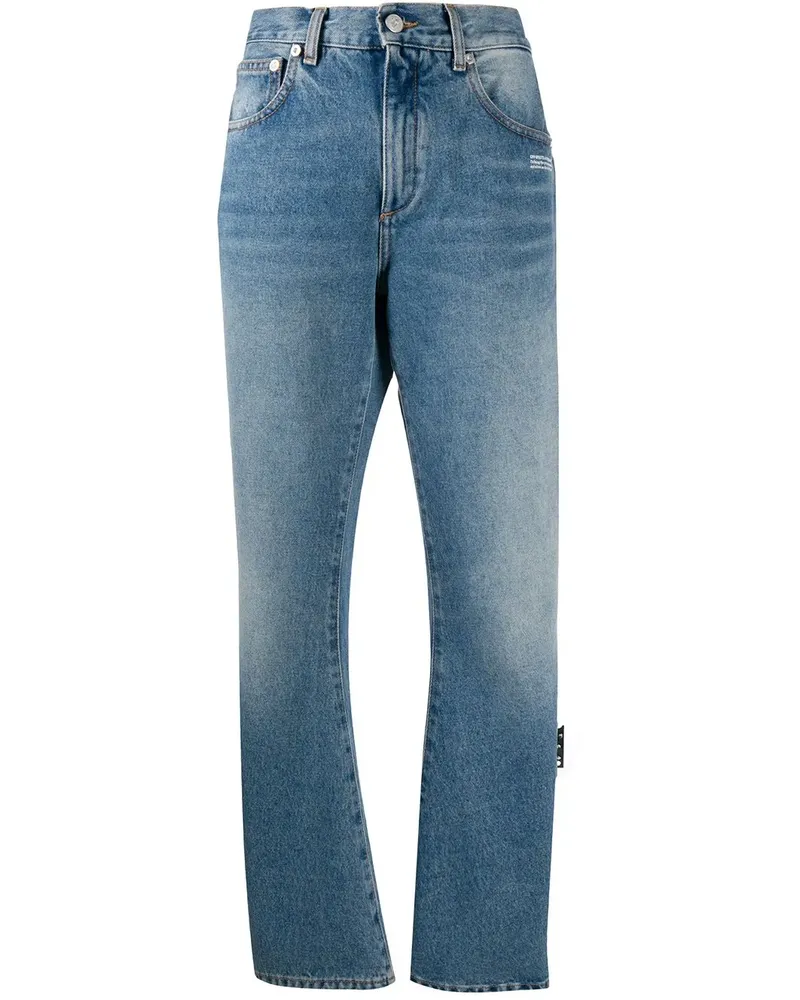 OFF-WHITE Loose-Fit-Jeans - Blau Blau
