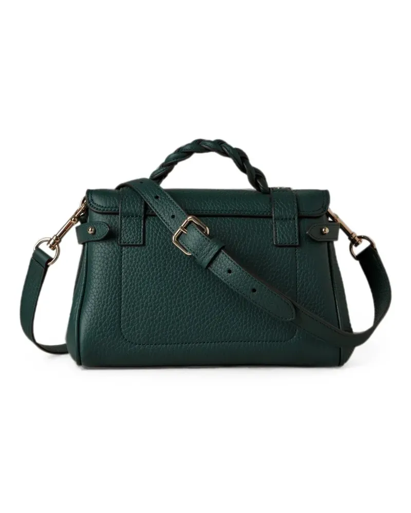 Mulberry mini Alexa braided-handle shoulder bag - Grün Grün