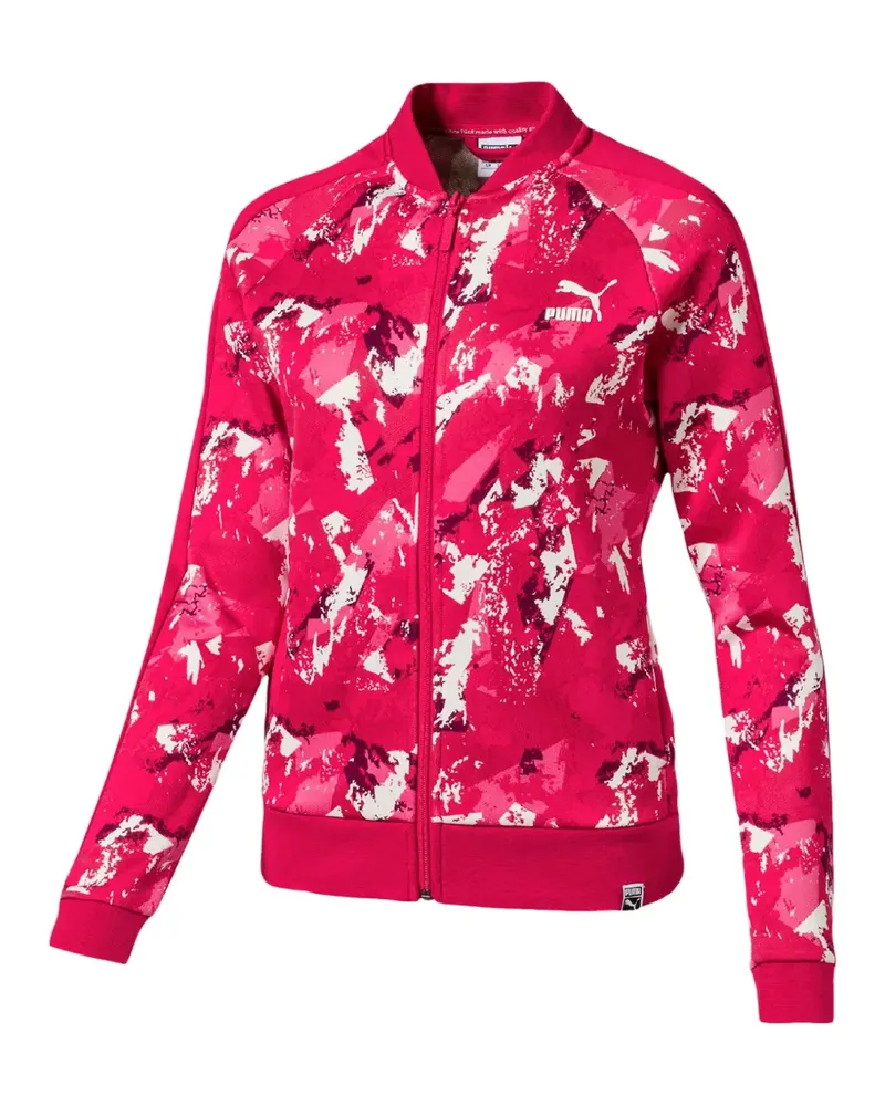 Puma printed track jacket - Rosa Rosa