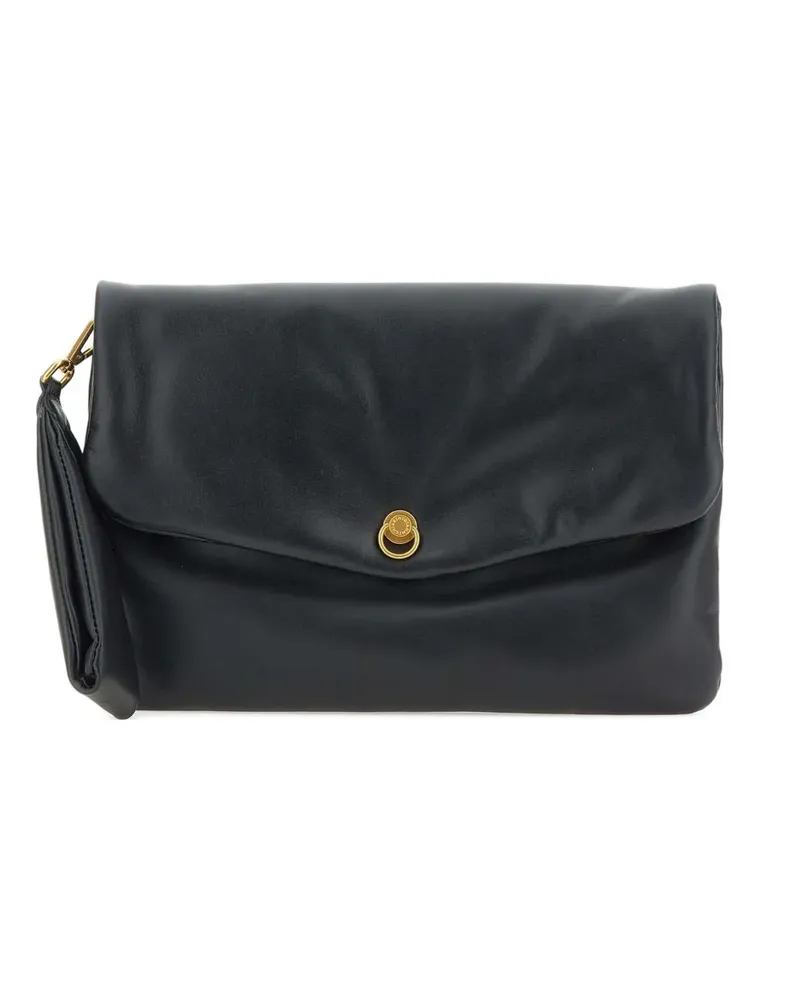 Gianni Chiarini Clutch mit Faltdesign - Schwarz Schwarz