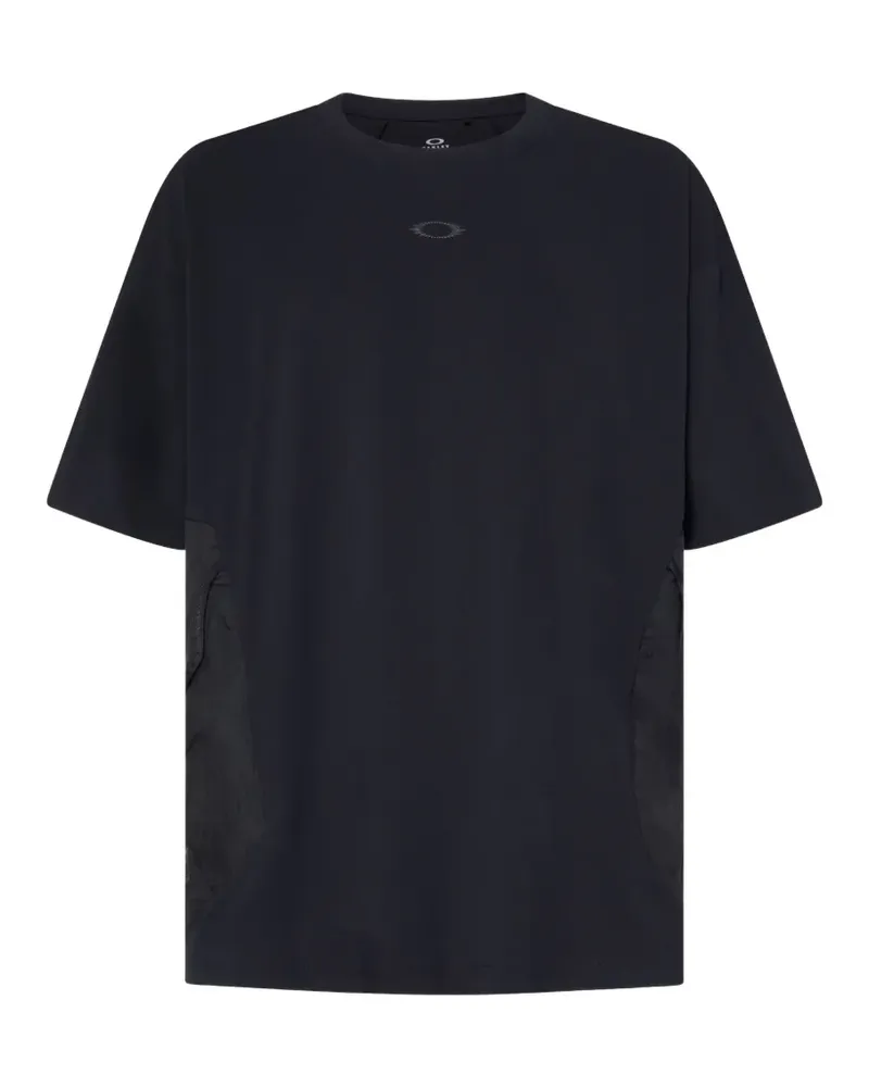 Oakley T-Shirt mit Logo-Detail - Schwarz Schwarz