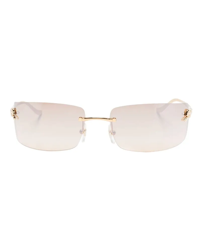 Cartier Panthère de Cartier Sonnenbrille - Gold Gold