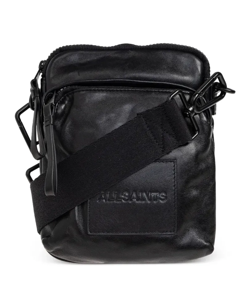 AllSaints Falcon Kuriertasche - Schwarz Schwarz