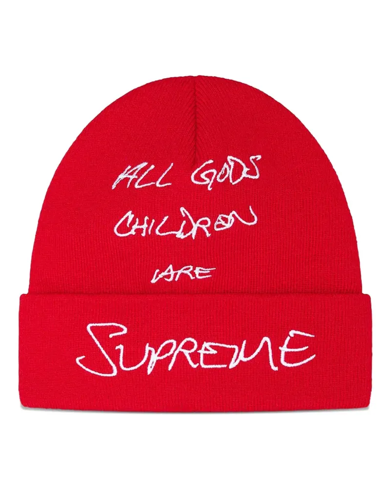 Supreme Being God's Children Beanie - Rot Rot