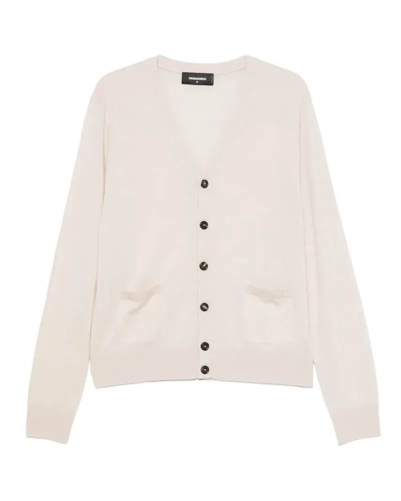 Dsquared2 buttoned cardigan - Nude Nude
