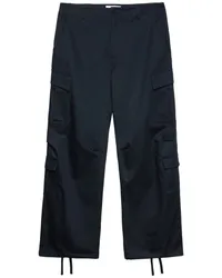 MSGM Cargohose mit geradem Bein Blau