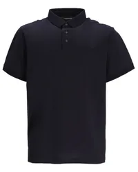 Emporio Armani Poloshirt mit Reißverschluss Blau