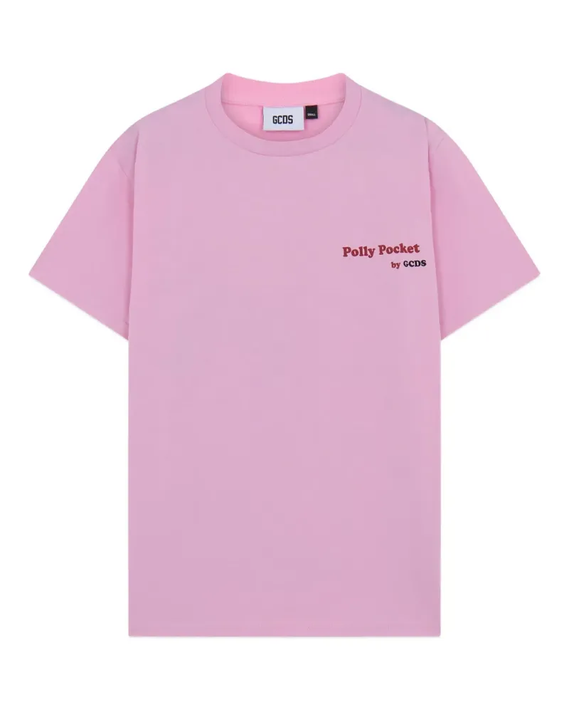 GCDS x Polly Pocket graphic-print T-shirt - Rosa Rosa