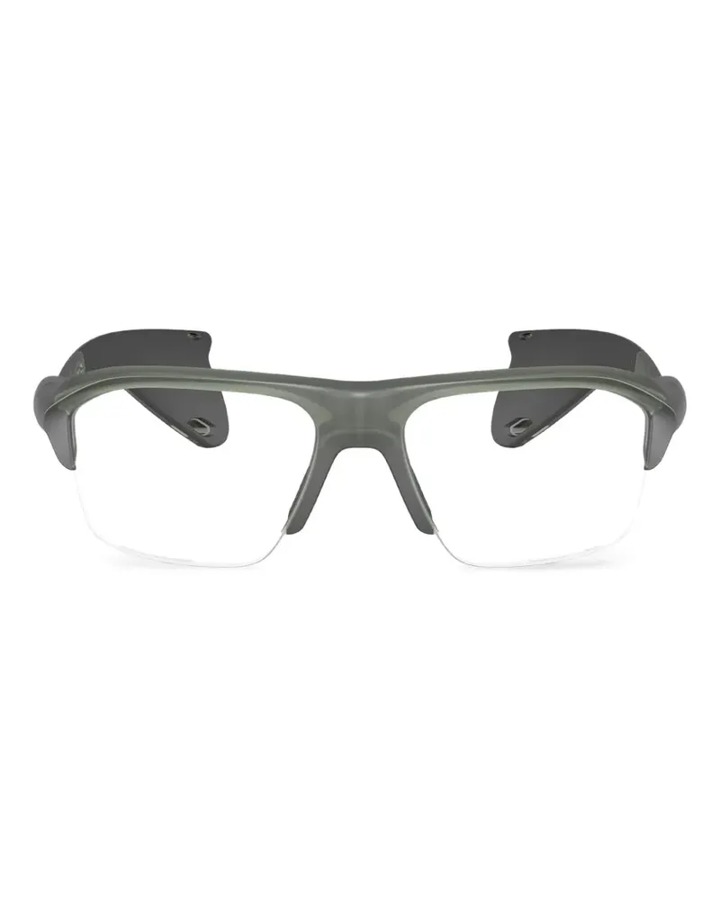 Oakley Stunt Glider Brille mit Brauensteg - Grün Grün