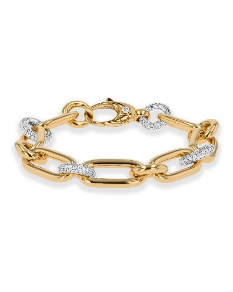Pragnell 18kt Havana Gelb- und Weißgoldhalskette mit Diamanten - YELLOW GOLD Yellow