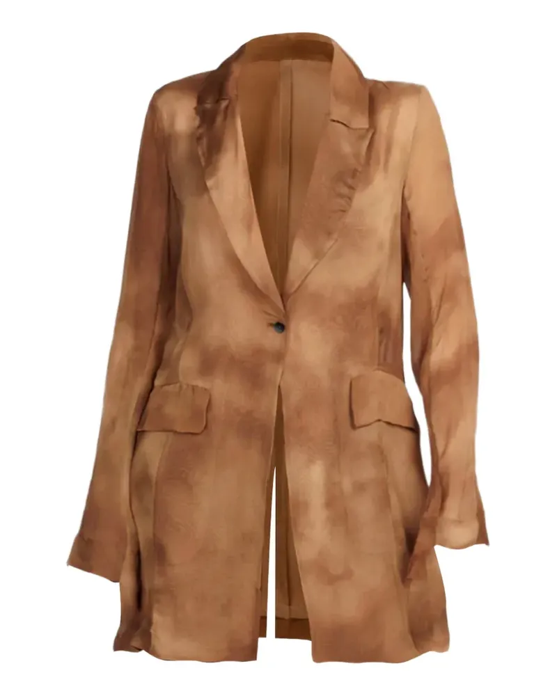 Masnada tie-dye unlined blazer - Braun Braun