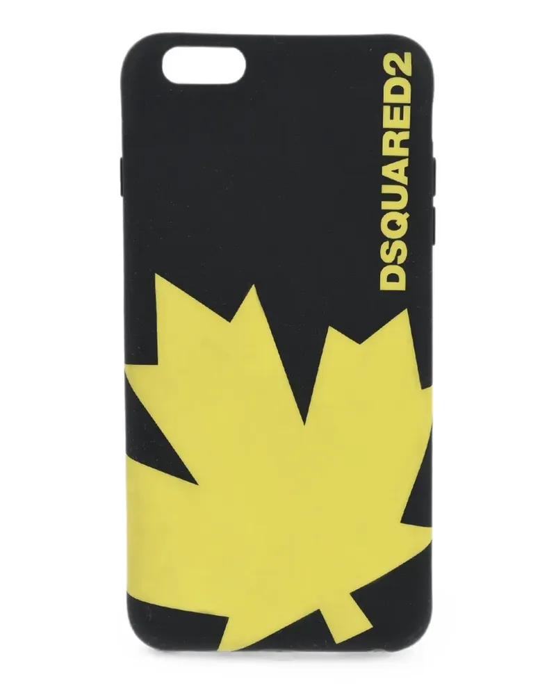 Dsquared2 iPhone 7 Plus-Hülle mit Logo-Print - Schwarz Schwarz