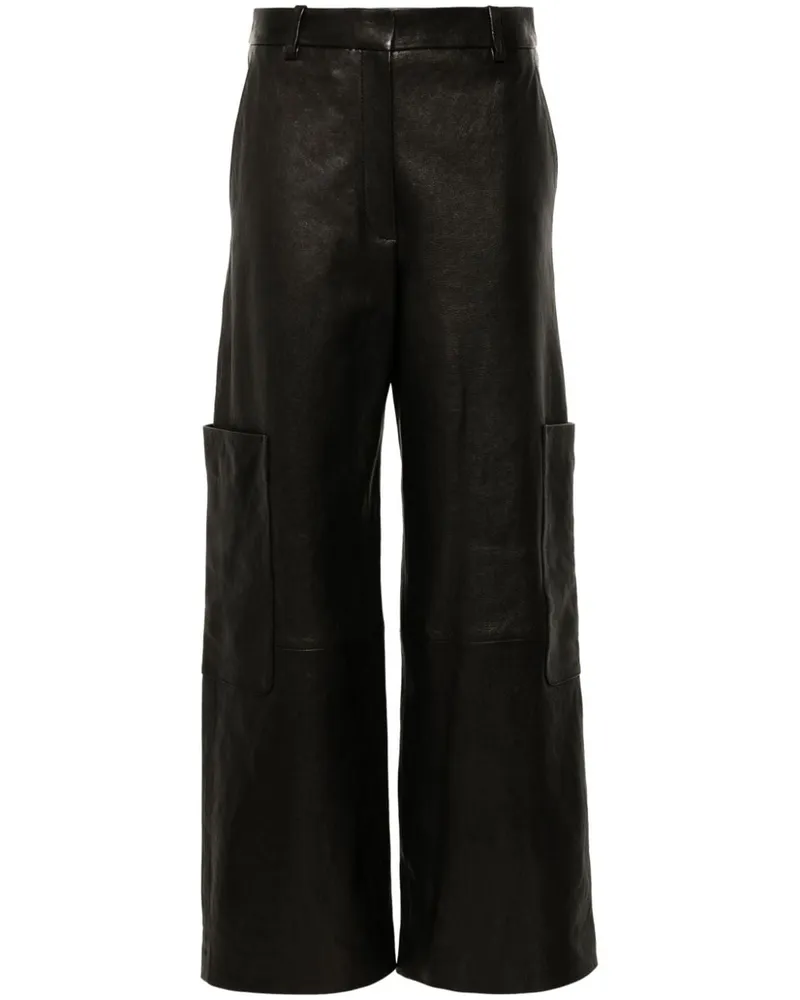 KHAITE Cation Cargohose - Schwarz Schwarz