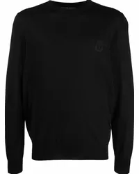 Billionaire Pullover mit Logo-Prägung Schwarz