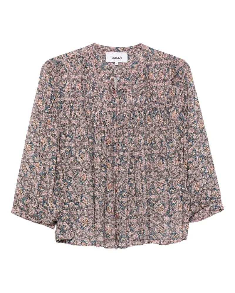 ba&sh Tazi floral-print blouse - Rosa Rosa