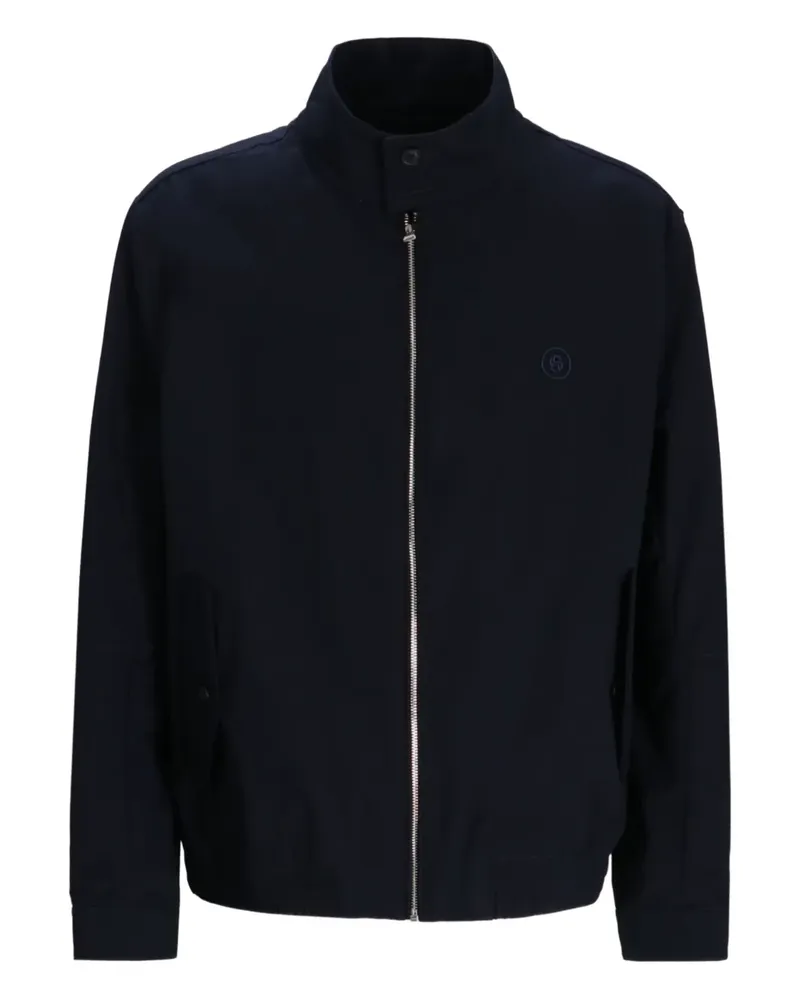 HUGO BOSS Jacke mit Stehkragen - Blau Blau
