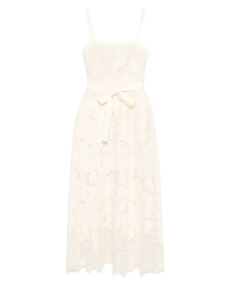Elie Saab Besticktes Maxikleid - Nude Nude