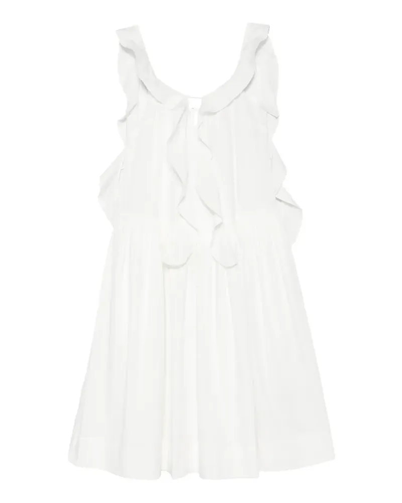 Maggie Marilyn Kleid mit Rüschen - Weiß Weiß