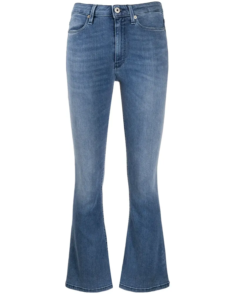 Dondup Schmale Cropped-Hose - Blau Blau