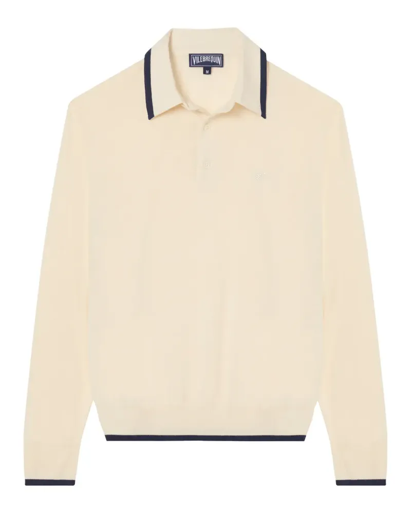 Vilebrequin Poloshirt mit Kontrastdetails - Nude Nude