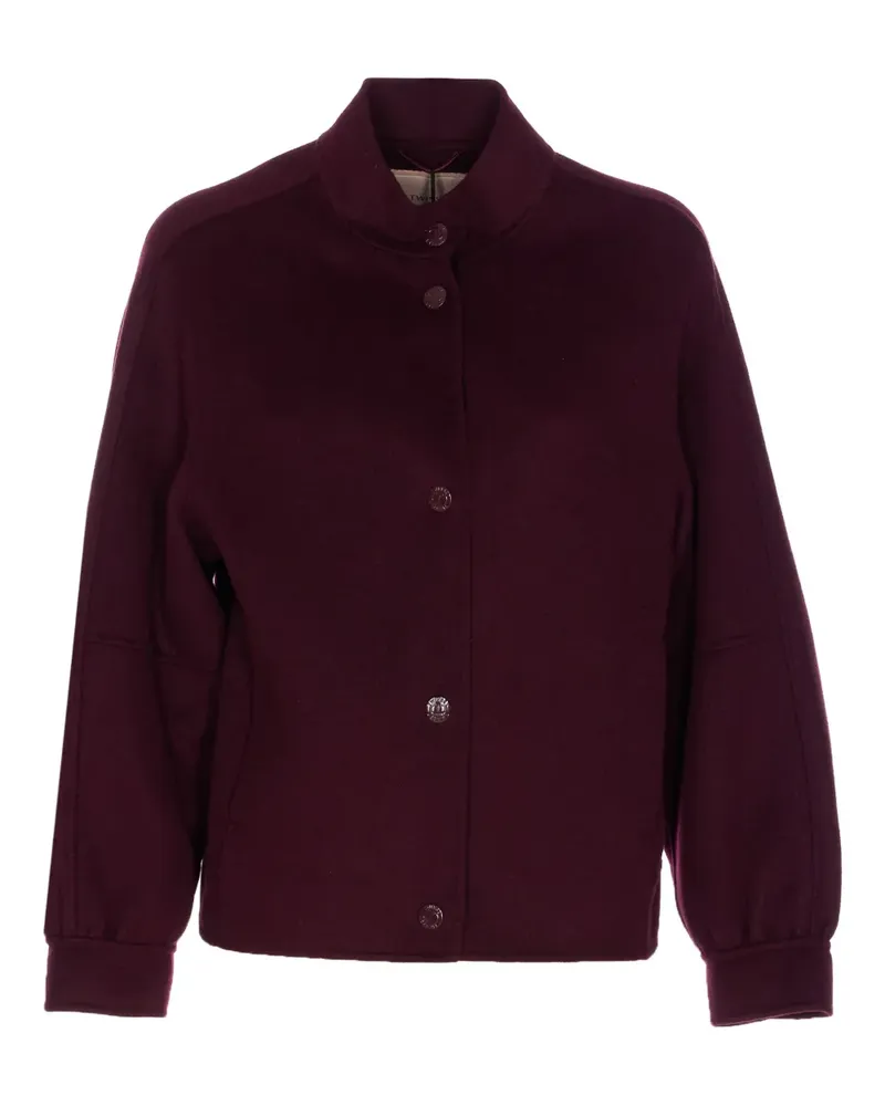 Twin-Set Jacke mit Druckknöpfen - Rot Rot