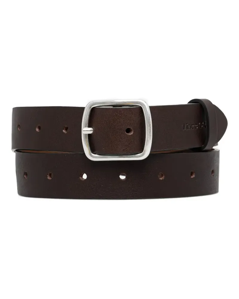 Marc O'Polo buckle-fastening leather belt - Braun Braun