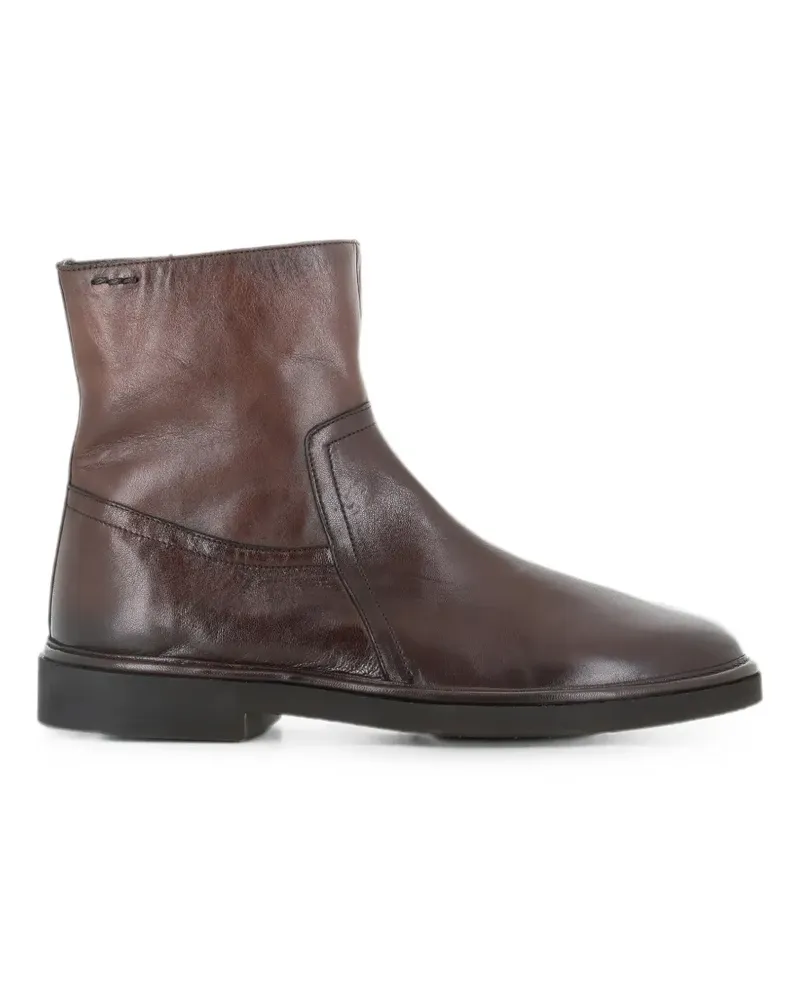 Alexander Hotto Stiefel mit Reißverschluss - Braun Braun