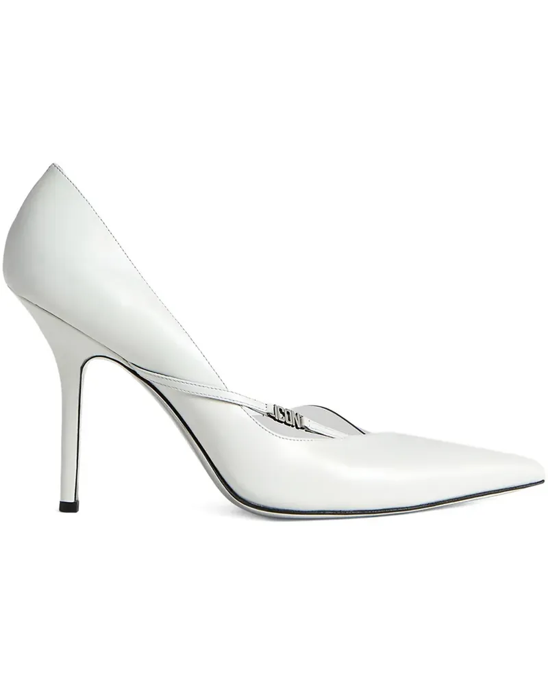 Dsquared2 Icon Clubbing Pumps 100mm - Weiß Weiß