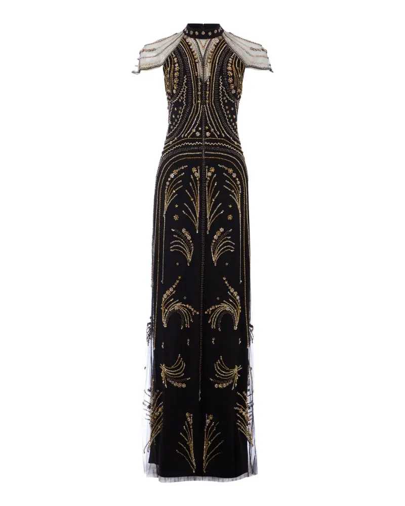 Temperley London Serayha bead-embellished gown - Schwarz Schwarz