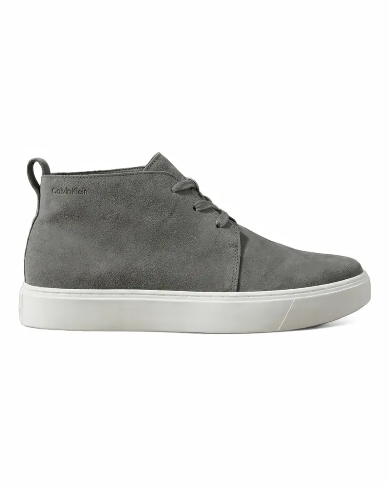 Calvin Klein Hybrid Cupsole Desert-Boots aus Wildleder - Grau Grau