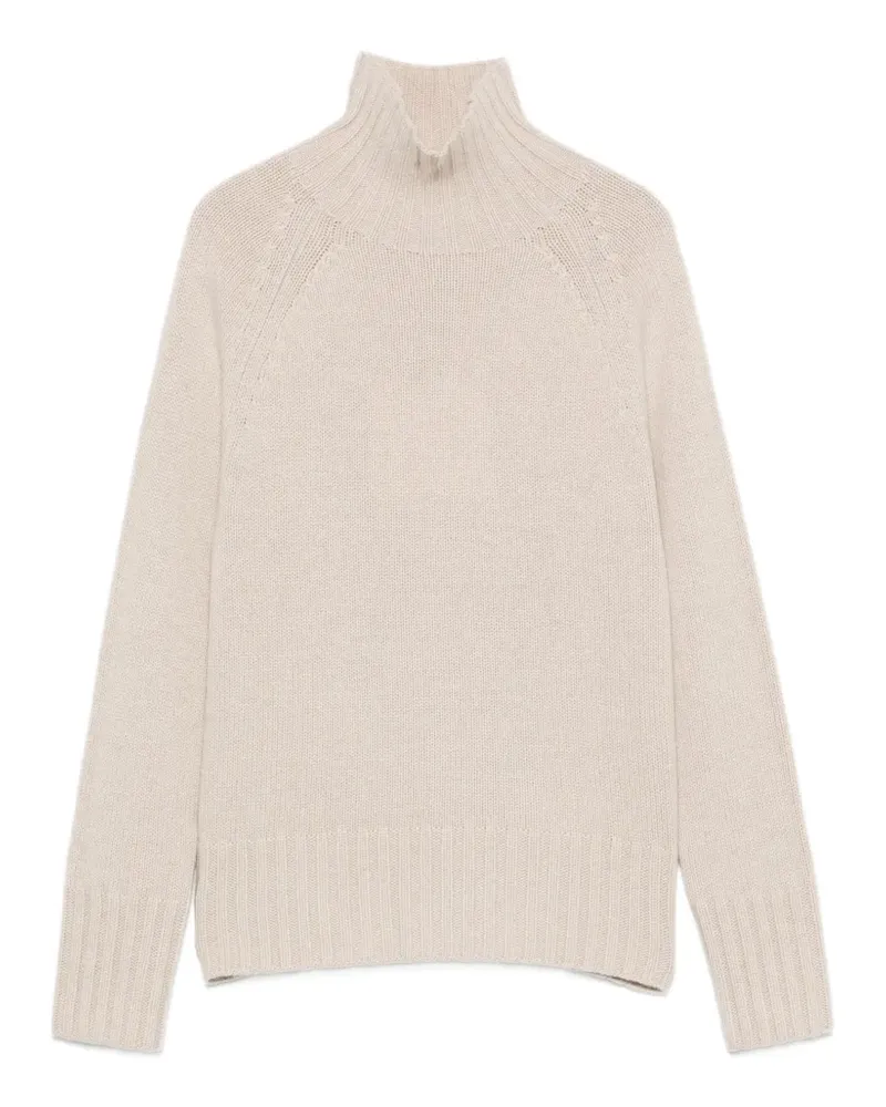 Max Mara Max Mara ribbed-knit sweater - Nude Nude