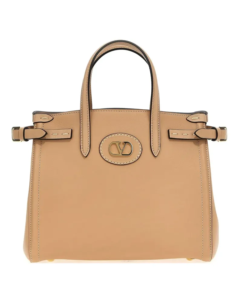 Valentino Garavani Kleine Antibes Tote Bag - Nude Nude