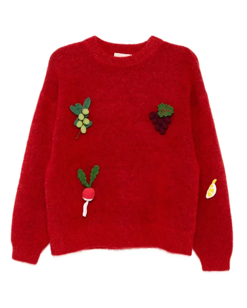ALEMAIS Fruitto Pullover - Rot Rot