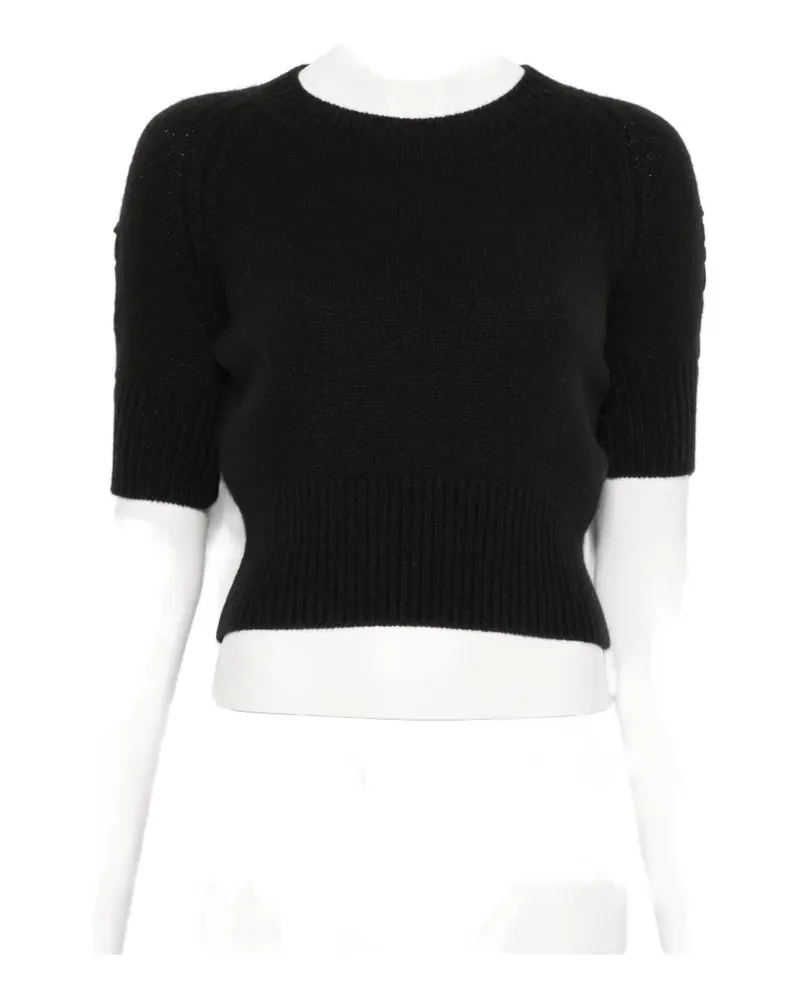 Ermanno Scervino short-sleeve top - Schwarz Schwarz