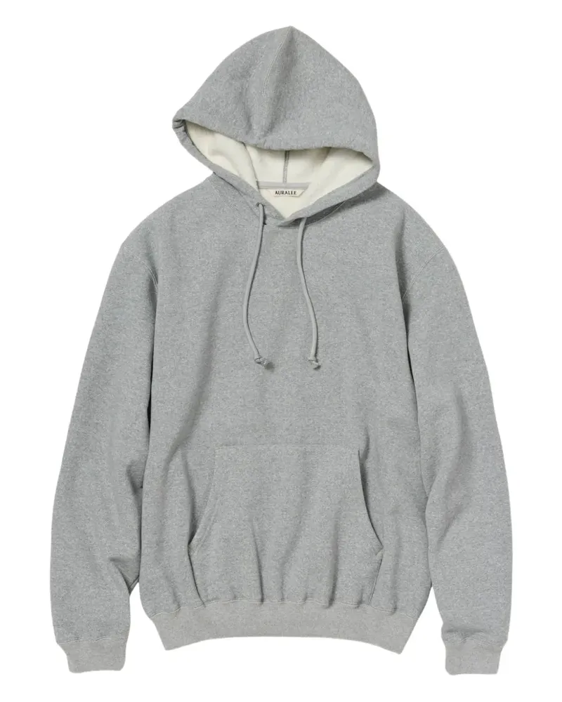 AURALEE Klassischer Hoodie - Grau Grau