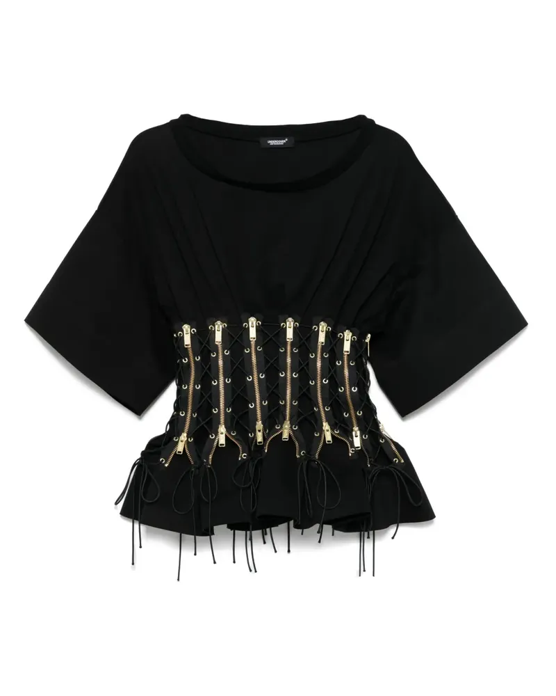 Undercover Klassisches T-Shirt - Schwarz Schwarz