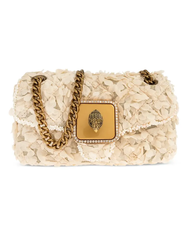 Kurt Geiger embellished mini pimlico shoulder bag - Nude Nude