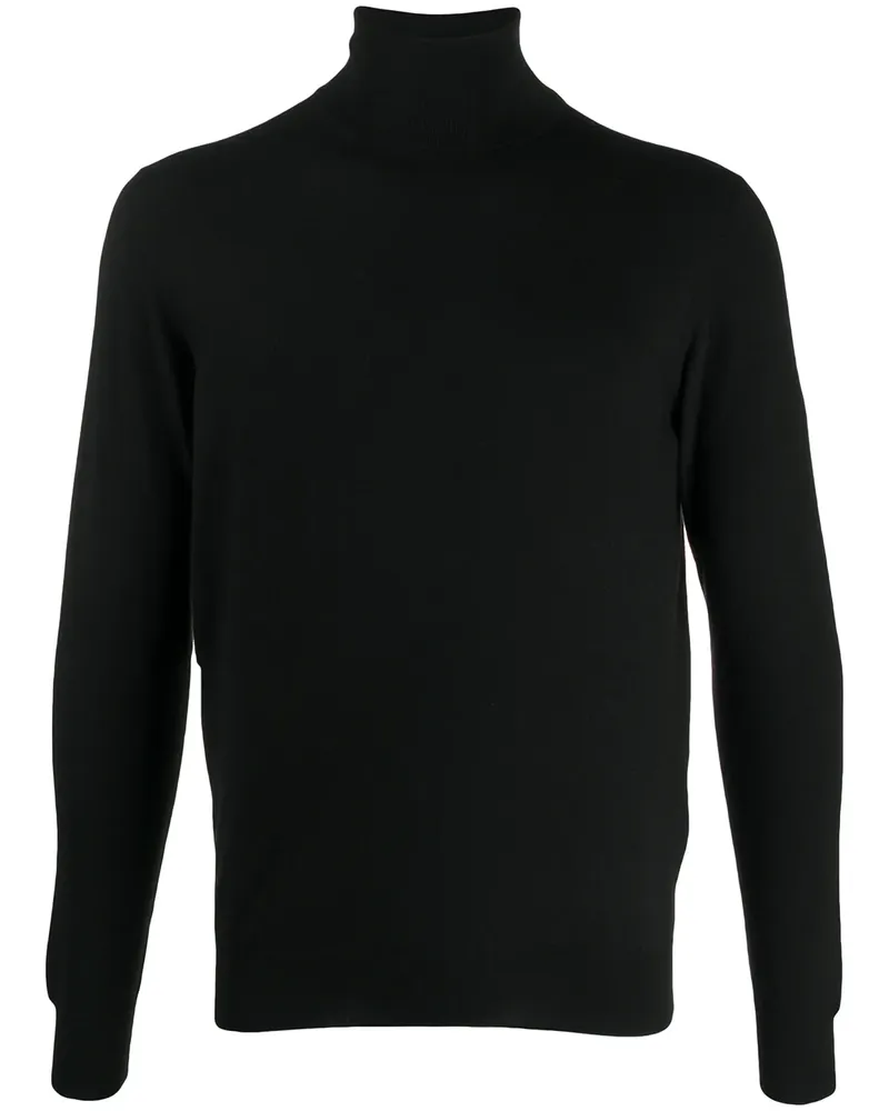 Drumohr  Kaschmirpullover mit Rollkragen - Schwarz Schwarz