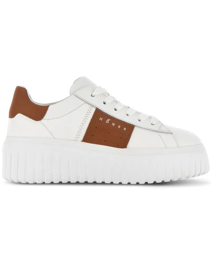 Hogan H-Stripes Sneakers - Weiß Weiß