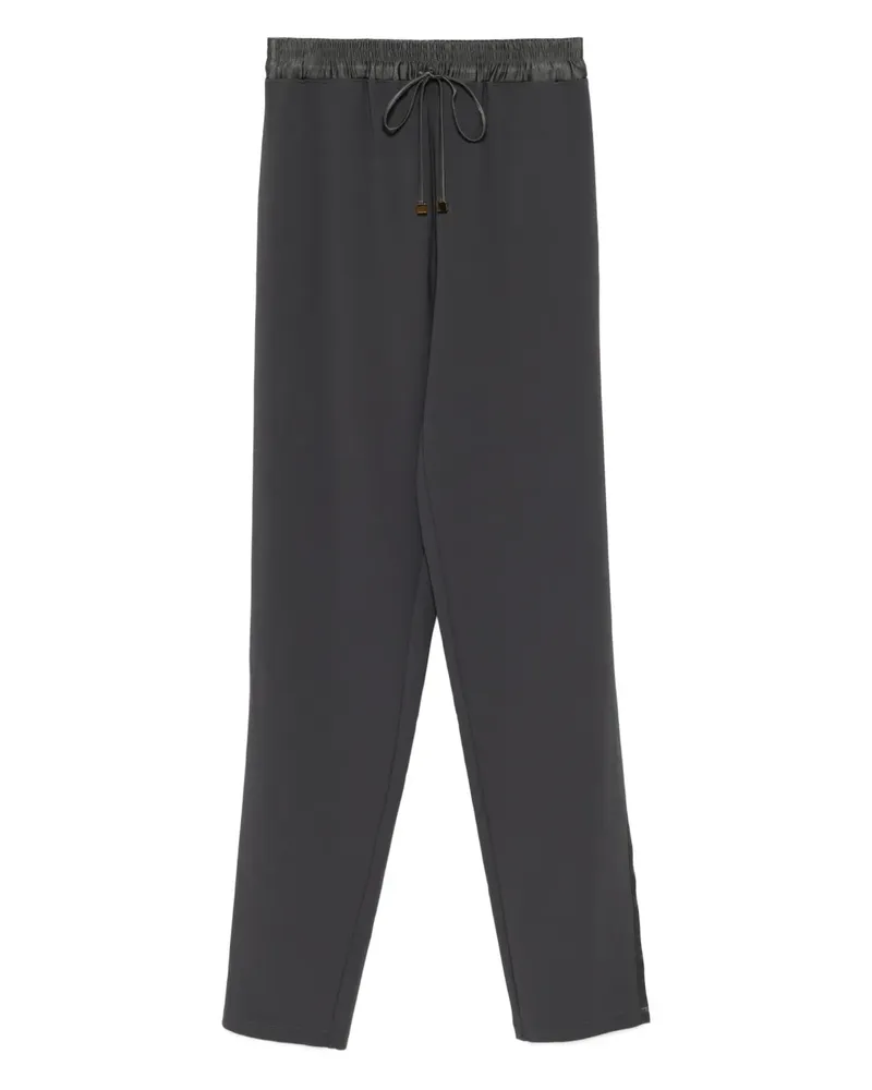 Elisabetta Franchi Hose aus Krepp - Grau Grau