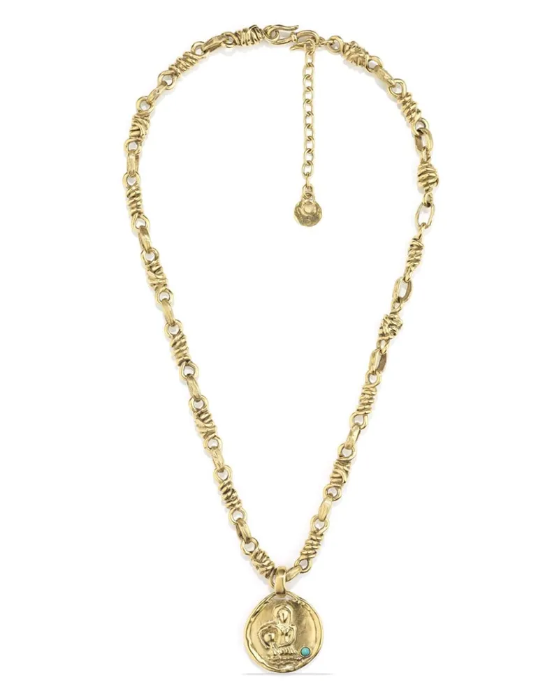 Goossens Paris Talisman Aquarius Halskette mit Anhänger - Gold Gold