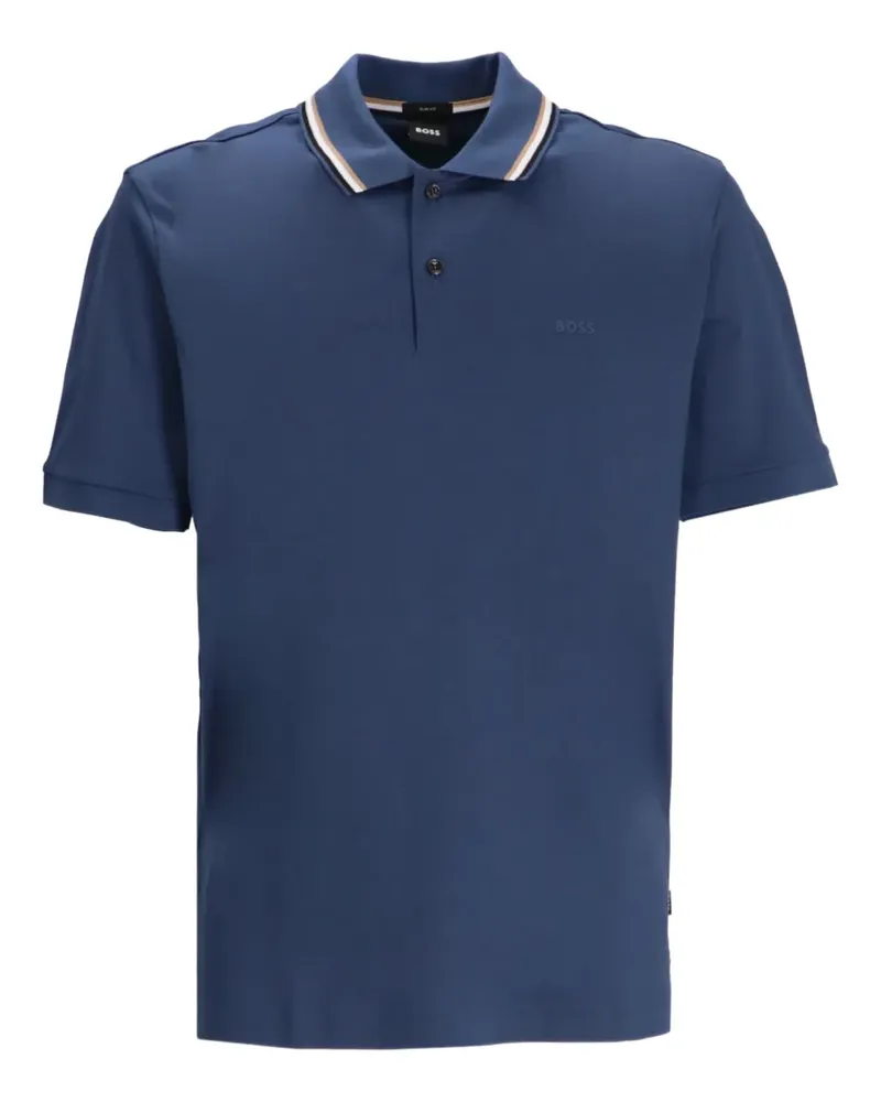 HUGO BOSS Klassisches Poloshirt - Blau Blau