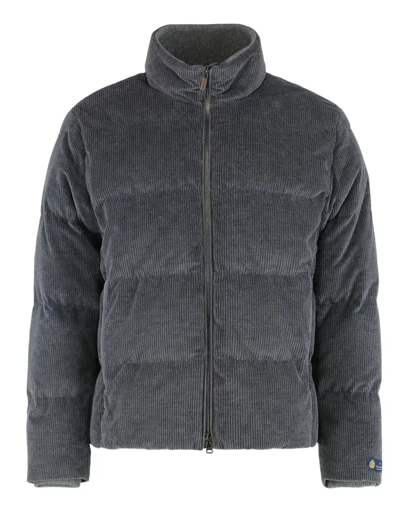 Paul & Shark corduroy padded jacket - Grau Grau