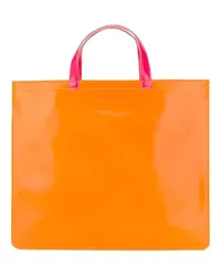 Comme des Garçons Neonfarbener Shopper Orange